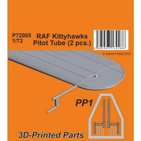 1/72 RAF Kittyhawks Pitot Tube (2pcs)
