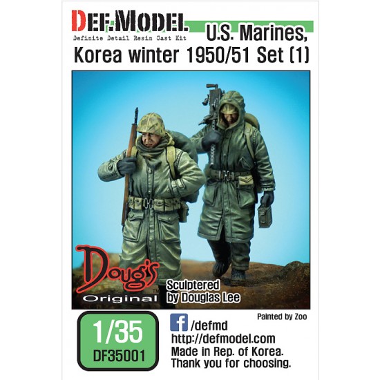 1/35 US Marines in Korea, Winter 1950-1951 Set #1 (2 figures)