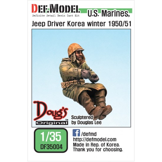1/35 US Marines Jeep Driver in Korea, Winter 1950-1951 for Bronco/Dragon/Tamiya