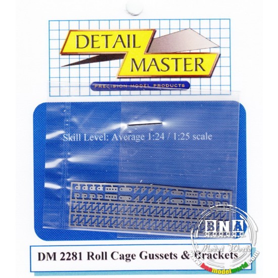 1/24 Roll Cage Gussets & Brackets