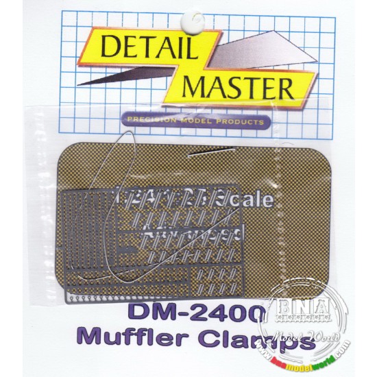 1/24 Muffler Clamp Kit