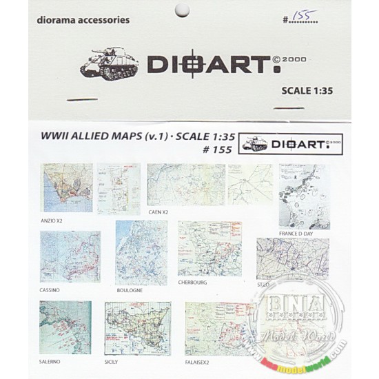 1/35 WWII Allied Maps (ETO) v.1