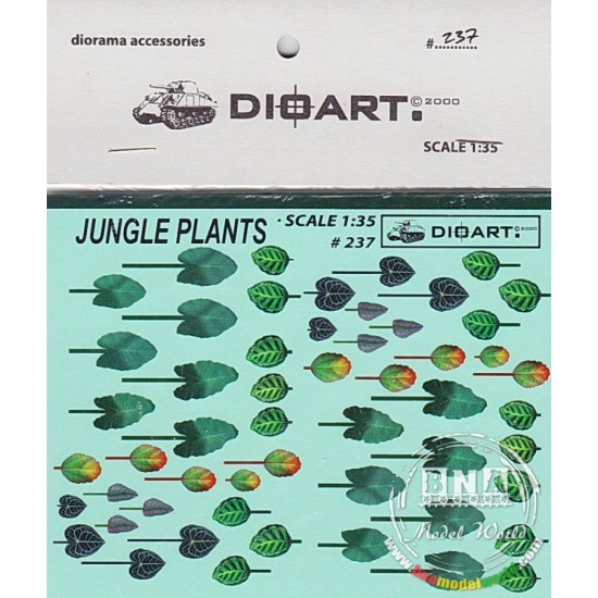 1/35 Any Period - 8 Assorted Jungle Plants for Any Tropical Setting