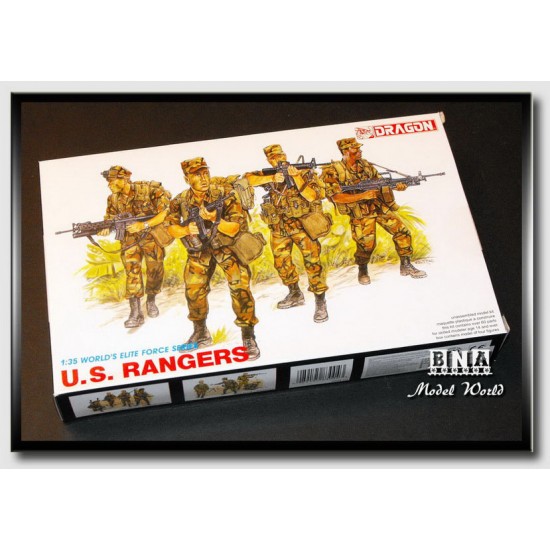 1/35 Infantry - US. Rangers (4 Figures) 