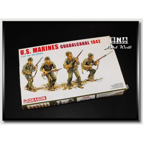 1/35 US Marines Guadalcanal 1942 (4 Figures)