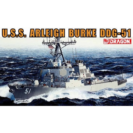 1/350 USS Arleigh Burke Class Destroyer DDG-51