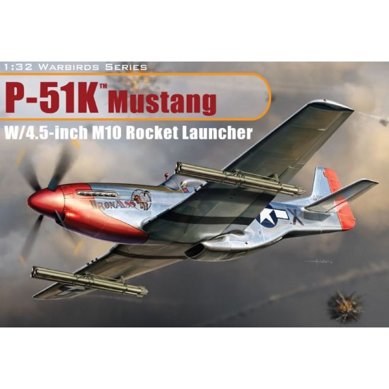 1/32 P-51K Mustang with 4.5inch M10 Rocket Launcher