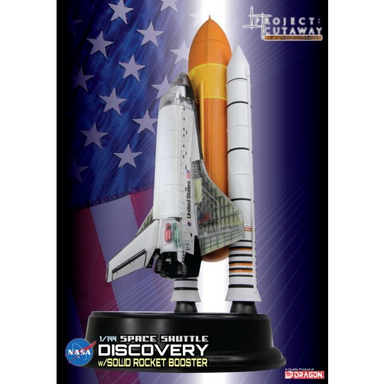 1/144 Space Shuttle Discovery w/Solid Rocket Booster
