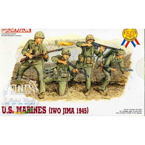 1/35 US Marines Iwo Jima 1945