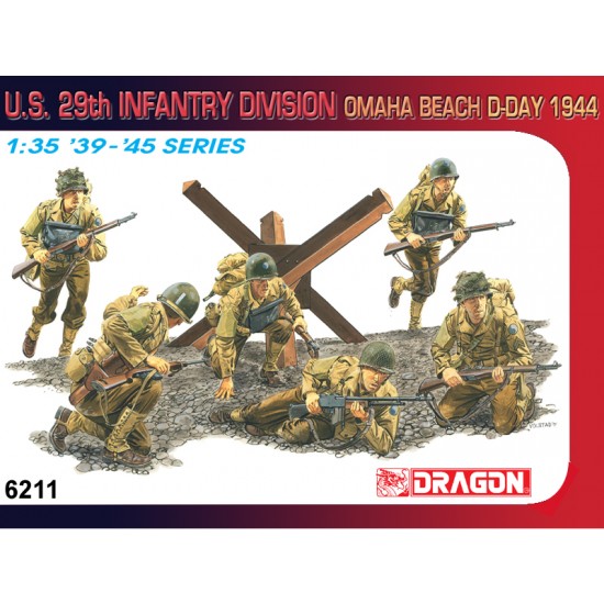 1/35 US 29th Infantry Division Omaha Beach D-Day 1944