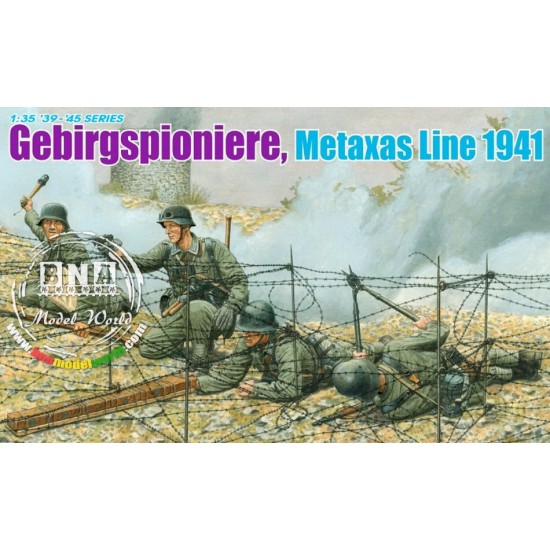 1/35 Gebirgspionere Metaxas Line 1941 (4 Figures Set)