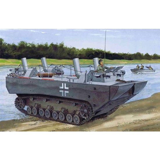 1/35 Panzerfahre Gepanzerte Landwasserschlepper Prototype Nr.I - Smart kit