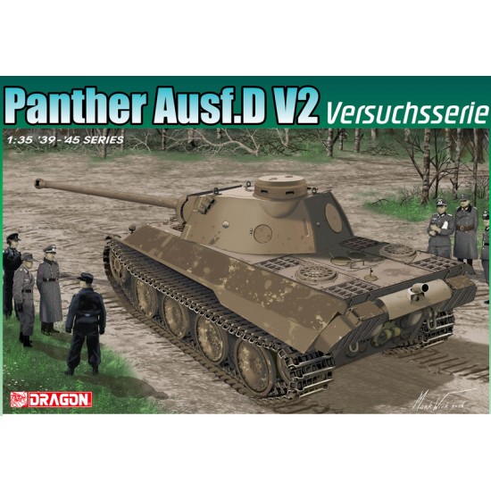 1/35 Panther Ausf.D V2 Versuchsserie [Smart Kit]