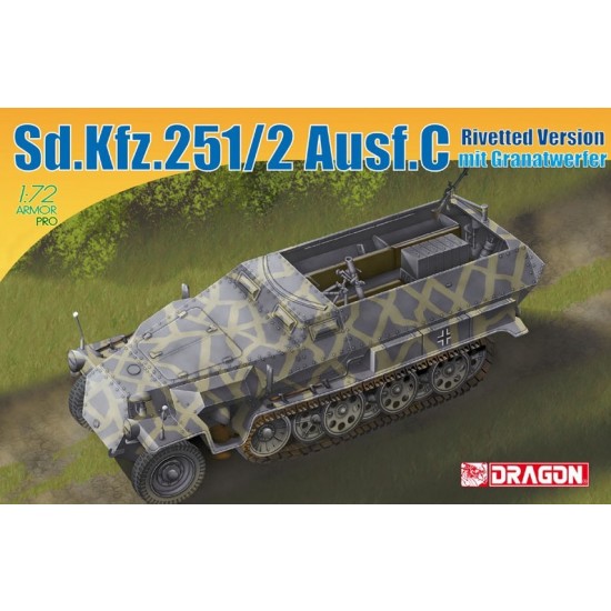 1/72 SdKfz.251/2 Ausf.C w/GrW34 Medium Mortar Carrier