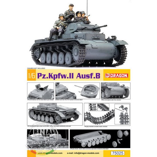 1/6 PzKpfw II Ausf. B