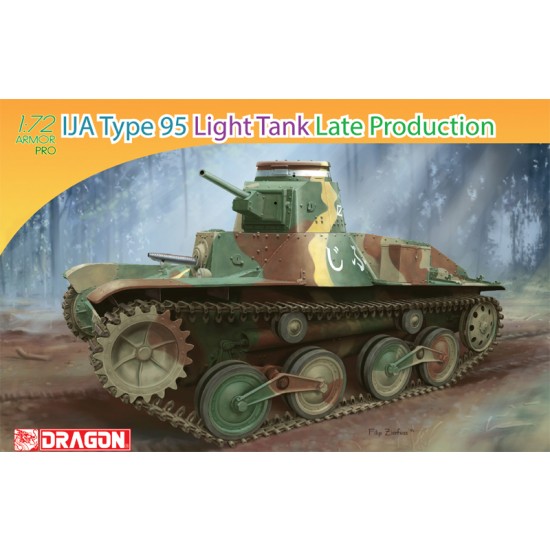 1/72 IJA Type95 "Ha-Go" Light Tank Late Production