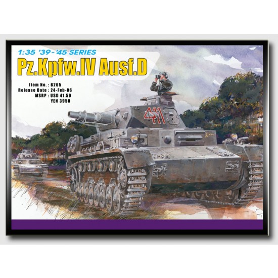 1/35 Panzer IV Ausf.D (3 in 1) 