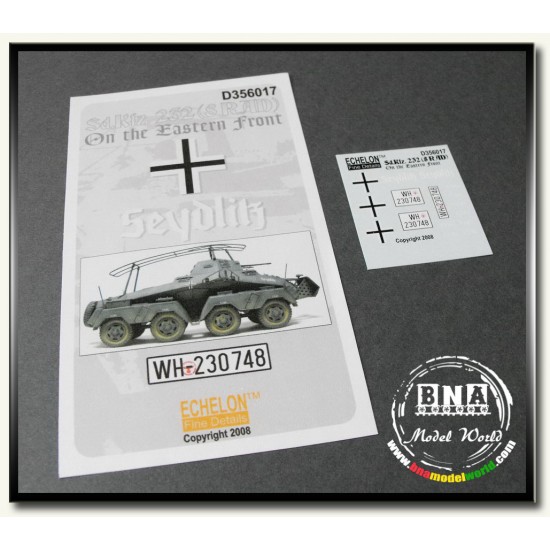 Decals for 1/35 SdKfz.232 (8 Rad) on the Eastern Front