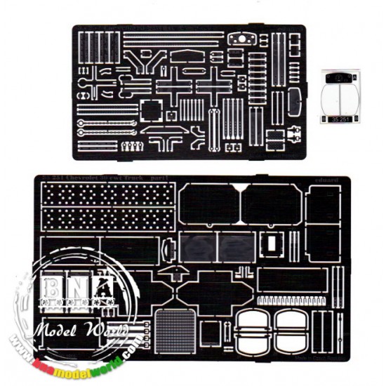 Photo-etched parts for 1/35 Chevrolet 30 cwt Truck for Tamiya kit