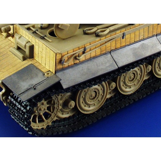 Photoetch for 1/35 German Tiger I Mid. Production for Tamiya kit