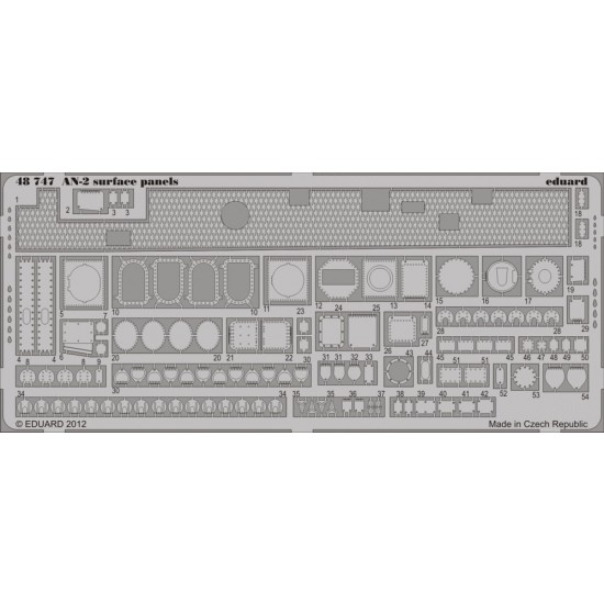 1/48 Antonov AN-2 Surface Panels for Trumpeter kit