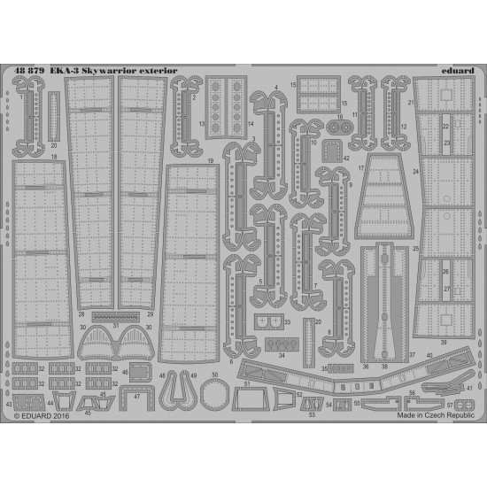 1/48 Douglas EKA-3 Skywarrior Exterior Detail Set for Trumpeter kit #02872 (1PE)