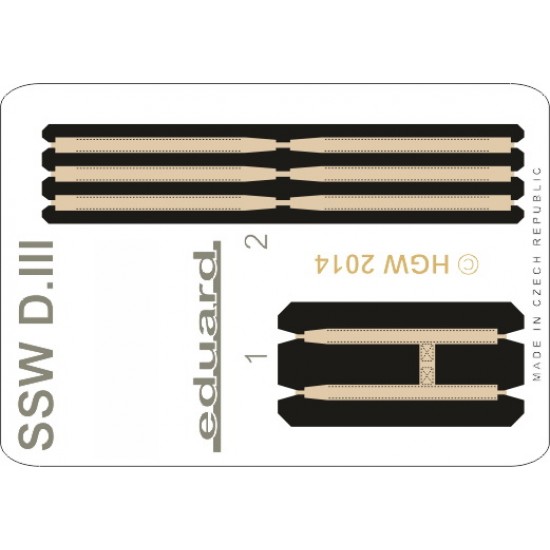 1/48 Siemens-Schuckert D.III Fabric Seatbelts for Eduard kit