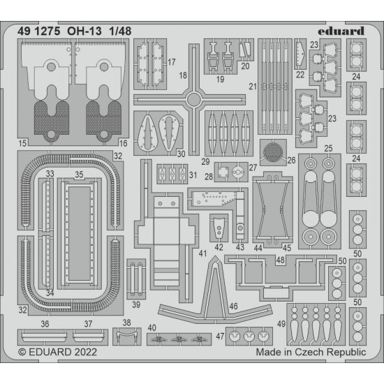 1/48 Bell OH-13 Sioux Detail Set for Italeri kits