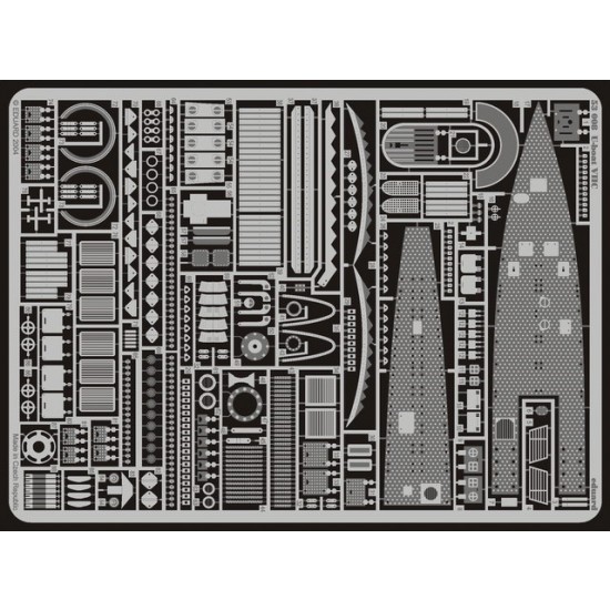 Photoetch for 1/72 U-boat VIIC for Revell kit