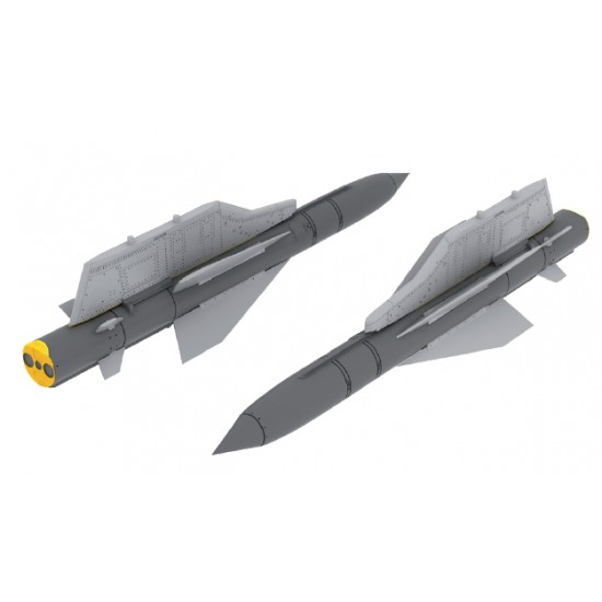 1/48 AS.34 Kormoran Missiles Set 1 (2 Missiles) (Resin+PE+Decals)