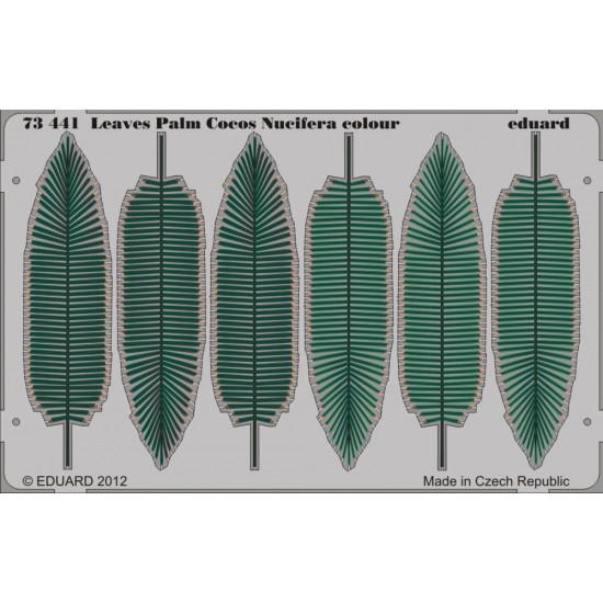 1/72 Cocos Nucifera Palm Leaves (Colour Photo-etched Set)