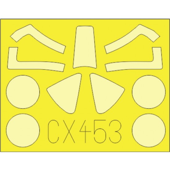 1/72 Vought F4U-4 Corsair Paint Mask for Revell #03955 kit