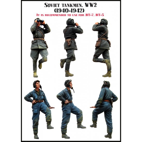 1/35 WWII Soviet Tankmen 1940-1942 (1 Figure)