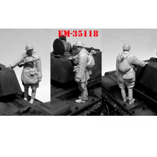 1/35 WWII German SS Soldier 1944-1945 - Standing (1 figure)