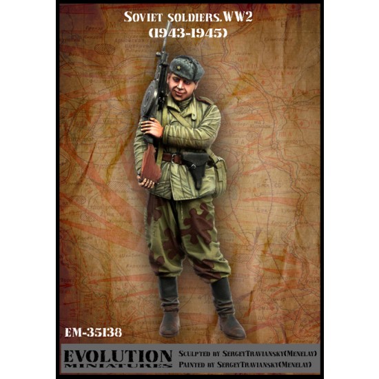 1/35 WWII Soviet Soldier 1943-1945 No.2 (1 Figure)