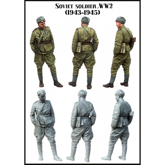 1/35 WWII Soviet Soldier (1 figure)