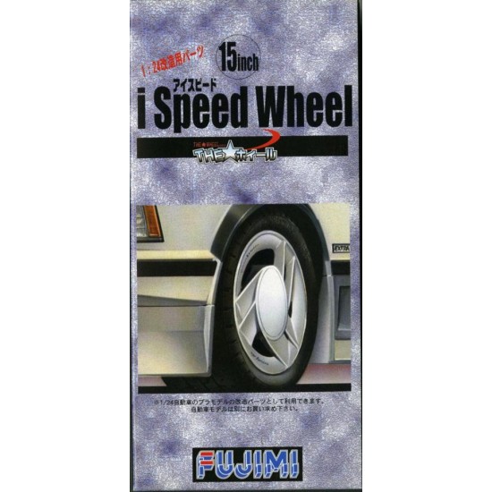 1/24 15inch i Speed Wheels & Tyres Set (4 Wheels with Tyres)