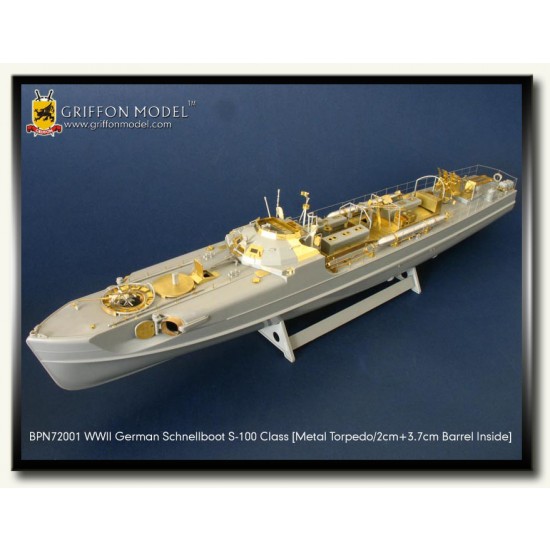 1/72 Super Detail Set for Schnellboot S-100 Class for Revell 05051