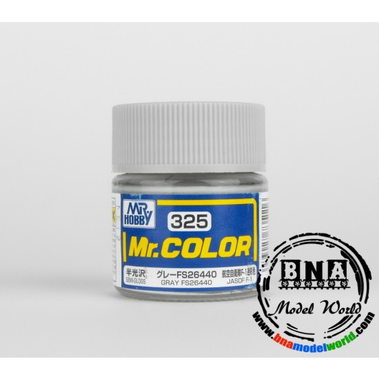 Solvent-Based Acrylic Paint - Semi-Gloss Grey FS 26440 (10ml)