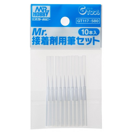 Mr Cement Replacement Fine Brush Tips (10pcs)