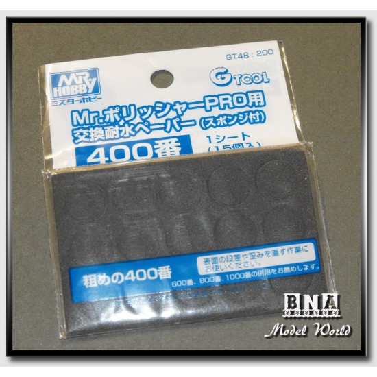 Mr. Polisher PRO Water Proof Paper File #400