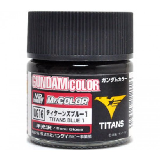 Mr.Color Gundam Colour - Semi-Gloss Titans Blue 1 (10ml)