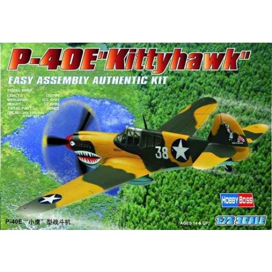 1/72 Curtiss P-40E Kittyhawk