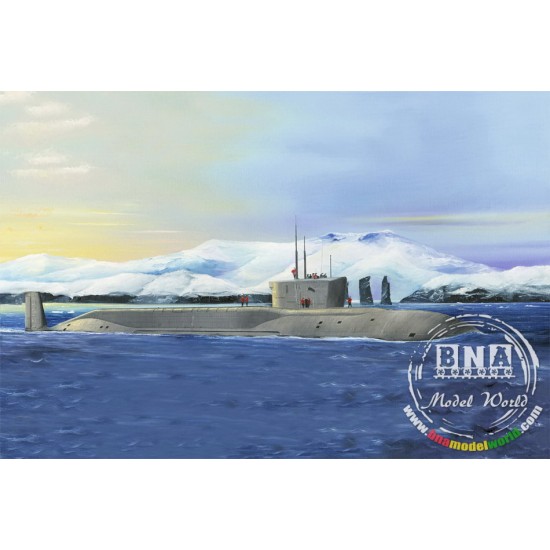 1/350 Russian Navy Project 955 Borei-Yuri Dolgoruky SSBN Submarine
