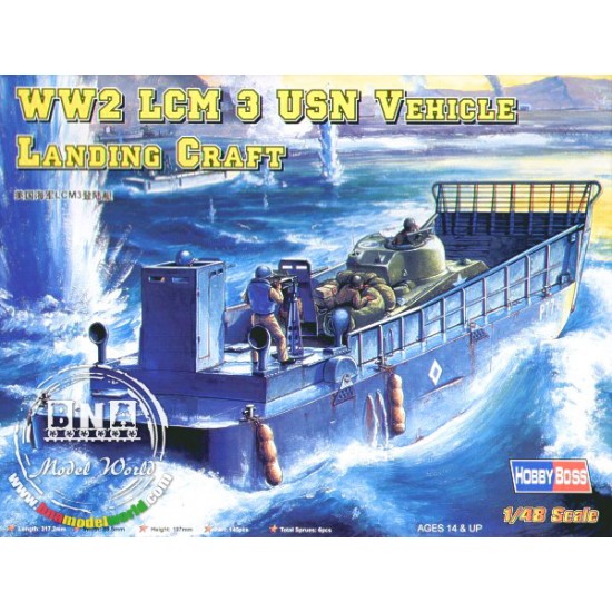 1/48 WWII USN LCM-3 Vehicle Landing Craft