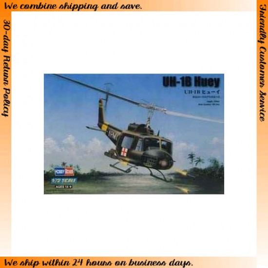 1/72 Huey UH-1B Helicopter with RAN Decals (N9-882 Squadron)