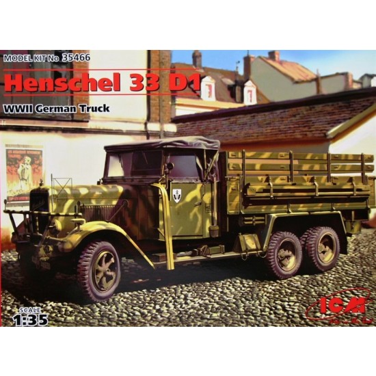 1/35 WWII German Truck Henschel 33 D1