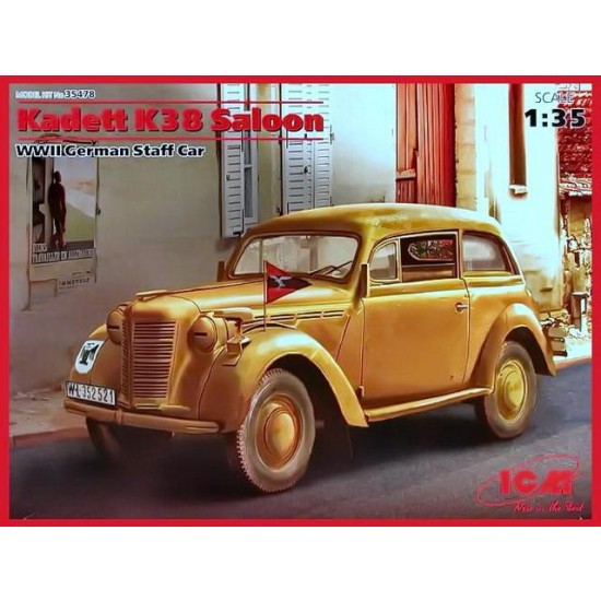 1/35 WWII German Staff Car Kadett K38 Saloon