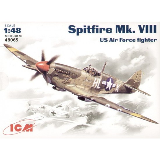 1/48 WWII US Air Force Fighter Supermarine Spitfire Mk.VIII