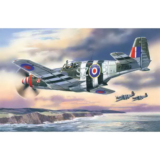 1/48 WWII RAF Fighter North-American Mustang Mk.III